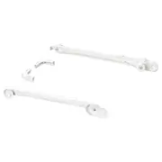 KOMPLEMENT Pull-out rail for baskets, white, 35 cm