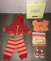 American Girl Bitty Twins Roll N Go Outfit with book New in Box