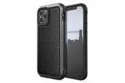 X-Doria Raptic Lux Case Cover Protection For iPhone 12 Pro Max Black Carbon