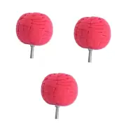Buffing Pad for Car 3pcs Detailing Adapter Round Buffer Pads Waxing Car Ball ...