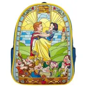 Loungefly Snow White and the Seven Dwarfs - Stained Glass US Exclusive Mini Backpack
