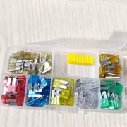 140 Pcs Micro 2 Fuses Blade Fuse Kit Automotive Commercial Assorted With Puller