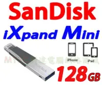 在飛比找Yahoo奇摩拍賣-7-11運費0元優惠優惠-SanDisk iXpand Mini 128G Apple
