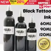 60-120ML Black Tattoo Ink Non Toxic Pigment Professional DIY Tattoo Pigment Ink