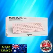NEW Logitech K380 Bluetooth Wireless Keyboard PC iPad Android iOS Tablet Pink