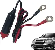 12V Plug Connector | 12V/24V Extension Cable Connector Socket | Stable Male Fused Socket Cord Bakelite Auto Replacement for Adults Enthusiasts Beginners
