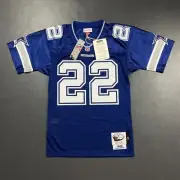 100% Authentic Emmitt Smith Mitchell & Ness 1996 Cowboys Jersey Size 36 S Mens