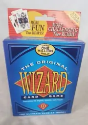 The Original Wizard Card Game - The Ultimate Game of Trump. New Opened Box