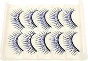 ARTSEWPLY Exaggerated False Eyelashes with Diamond Accents of Thick Performance Lashes for Stage Makeup Stylish Durable and Lightweight False Lashes for Chic Look
