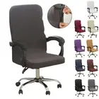 Computer Office Swivel Chair Covers Stretch Anti-slip Desk Task Seat Slipcover