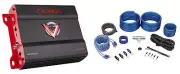 Crunch DR-3125.2D 3125 Watt Car Audio 2-Channel Amplifier Class D+Amp Kit