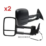 Extendable Towing Mirrors w/o Indicators for Mitsubishi Triton ML MN 2005-2015