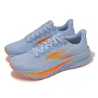 Brooks Ghost 17 Blue Heron Orange Women Runner Road Running Shoes 1204311B-443