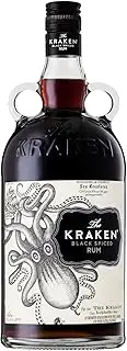 The Kraken Black Spiced Rum 1L Bottle