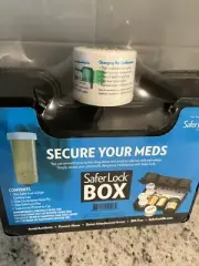 Safer Lock Box Secure Medicine Box with 4-Digit Combination Lock (Healthcare)