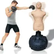 【New Version】Boxing Punching Bag Dummy Bob Human Free Standing Body Opponent Bag