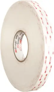 3M VHB ACRYLIC FOAM TAPE 25mmx33m Seals Against Moisture & Solvents WHITE