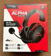 HyperX Cloud Alpha Wireless DTS Headphone - Black 4P5D4AA from Japan New