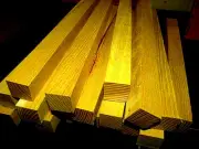 ONE HUNDRED (100) PIECES LONG OSAGE ORANGE SPINDLE LATHE BLANKS 1" X 1" X 12"