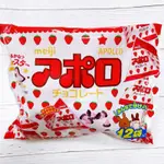 #日本零食#【現貨】明治 MEIJI 阿波羅草莓巧克力 草莓巧克力  三角包巧克力【異國零嘴輕鬆BUY】