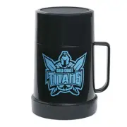 NRL Rugby League Gold Coast Titans Plastic Drink Thermos Flask