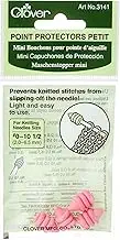 Clover 74755 Point Protectors Petit-for Sizes 0-10.5 Two Pair