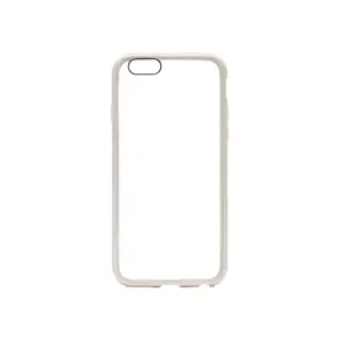 Griffin Reveal iPhone 6 Plus 5.5吋超薄混合式邊框保護殼-白色/透明