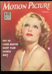 MAG: MOTION PICTURES FEB 1934-ALICE IN WONDERLAND-SALLY RAND FN