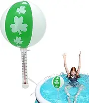 Measurement Tool, Cartoon Balloon, Floating Pool Mat, 12.8x6.3Inches Cartoon Balloon Temperature Gauge, Swimming Pond Accessories for Outdoor and Indoor Use