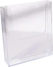 Tofficu Brochures Holder Wall File Holder Brochure Holder Holder for Wall Door Organizer Wall Mount Brochure Holder Boxes Desk Display Clear Stand Document Holder Organizers
