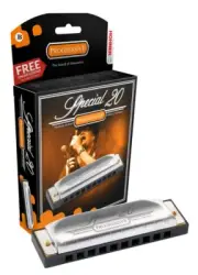 Hohner 560 Special 20 Harmonica - Key of B, 560BX-B