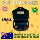 2x SMALL Bait Station Box Mouse Rat Rodent Trap with Key and Bait