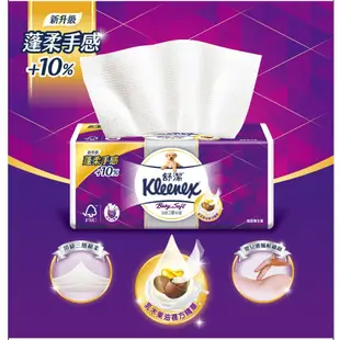 COSTCO代購 好市多  舒潔 三層抽取式衛生紙 100抽 Kleenex Baby Soft 抽取式 衛生紙 柔軟
