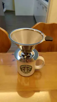在飛比找有閑購物優惠-「自己有用才推薦」一體式不鏽鋼咖啡濾杯不鏽鋼濾杯咖啡濾網咖啡