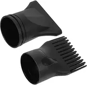 Veemoon 2pcs Hair Dryer Nozzle Attachments Heat-resistant Diffuser and for Efficient Styling and Even Heat Distribution Compatible Hair Dryers