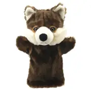 NEW PLUSH SOFT TOY Puppet Company 4630 Wolf Hand Puppet Buddies 25cm
