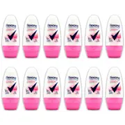 12PK Rexona 45ml Roll On Deodorant Motion Activated Powder Dry 72hr Protection