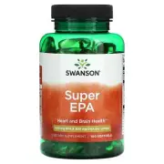 2 X Swanson, Super EPA, 100 Softgels