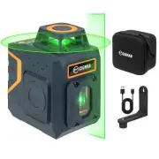 5Lines Laser Level Self Levelling Horizontal And Vertical Laser Level Green Beam