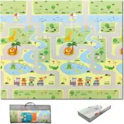 Foldable XPE Baby Play Mat | King Size 197X178Cm | Non Allergenic & Safe Foam |