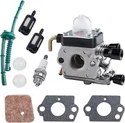 Carburettor Replacement for STIHL C1Q-S97 FS38 FS55R FS55 FS45 FS46 KM55R HL45 HS45 FS45L FS45C FS46C FS55C FS55RC FC55 Complete Set Carburettor Accessories Included (Set of 10)