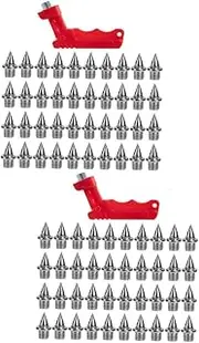 [SUPVOX] 2 Sets Shoe Spikes Track Shoe Supplies Weight Spikes Track Shoes Track Spikes Men Track Shoes Sole Nail Outdoor Tools Track Shoes Accessories Non-Slip Shoes Hard Steel Sports Shoes
