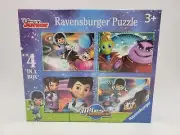 New Ravensburger Jigsaw Disney Miles From Tomorrowland 4 Diff Puzzles Sealed!