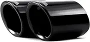 2Pcs/Set Car Exhaust Muffler Cover Outputs Tail Frame Trim Compatible For BMW F20 F22 2012-2018 Exterior Accessories