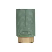 Lenny Mesh Bedside Table Lamp In Green