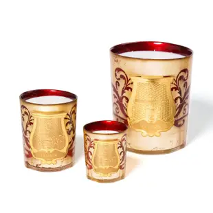 TRUDON 璀璨金與寶石紅-木香與香料蠟燭270g