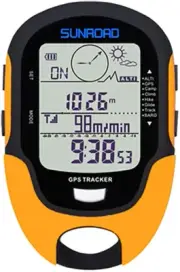 GPS Tracker Barometer Altimeter Compass Weather Forecast Thermometer Barometric