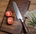 Kiritsuke Knife 67 Layers Japanese Damascus Steel Wood Handle Chef Slicing Cut L