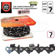 GB Forestry Australia EVO II 25ft Roll 325 058 Semi Chisel Chainsaw Chain