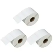 3Rolls 1300 Labels 2x1 Direct Thermal for Zebra LP 2824 2844 2442 Eltron ZP450